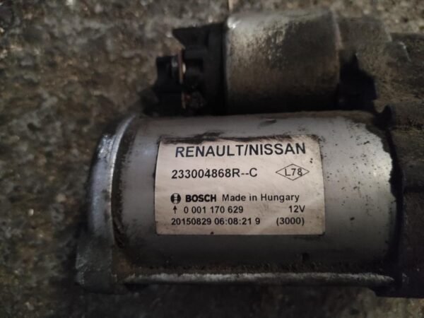 Motor de arranque Renault Kangoo II (Versión 2013) 1.5 dCi (110 cv) - Imagen 3