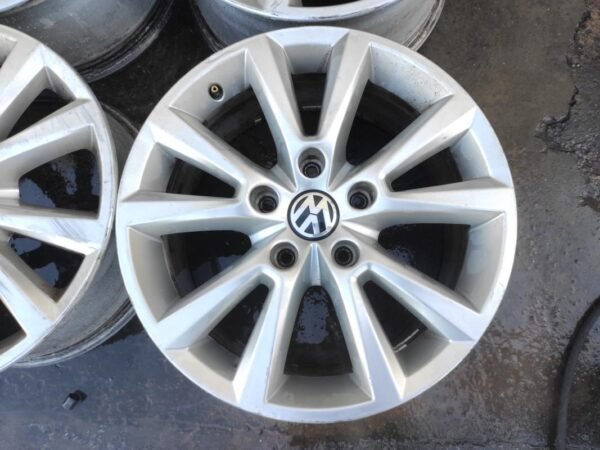 Llantas de 18 pulgadas Volkswagen Tuareg II (7P5), 8Jx18H2 ET53, 7P6601025C. - Imagen 5
