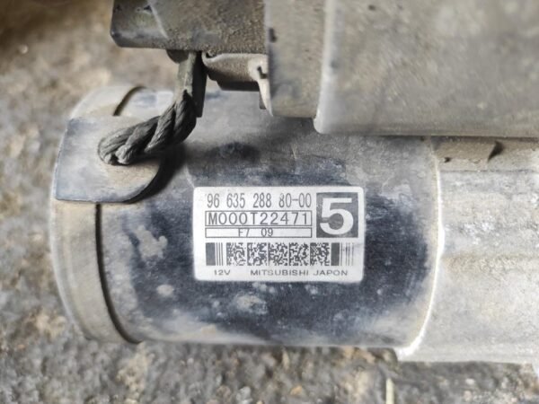 Motor de arranque Citroen C4 I Hatchback (Fase I, 2004) 1.6 HDi 16V (109 cv) - Imagen 3