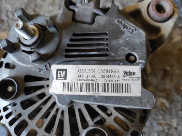 Alternador Opel Corsa D (Versión 2011) 5-puertas 1.2 XER (85 cv) - Imagen 4