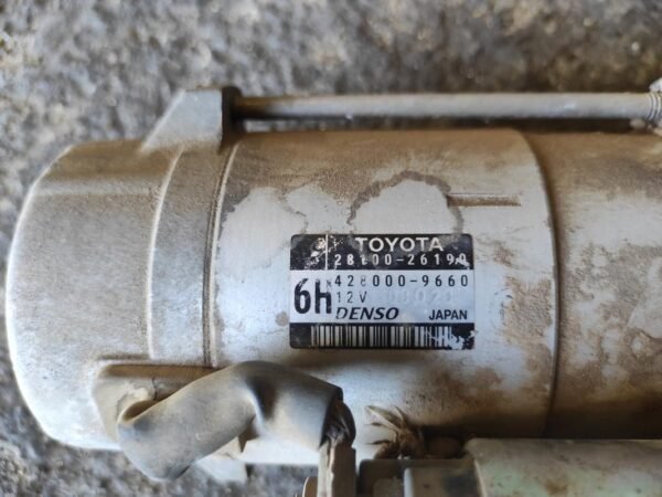 Motor de arranque Toyota RAV 4 IV 2.0 D-4D (124 cv) - Imagen 3