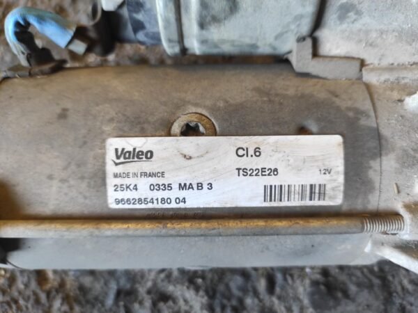 Motor de arranque Peugeot 308 II 1.6 HDI (92 cv) - Imagen 3