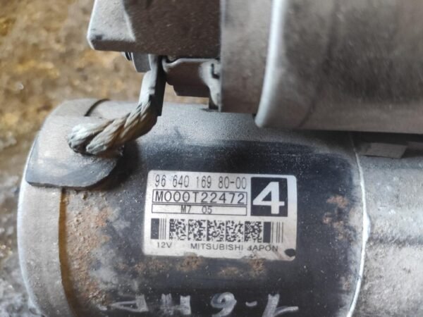 Motor de arranque Citroen C4 I Hatchback (Fase I, 2004) 1.6 HDi 16V (90 cv) - Imagen 3