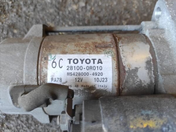 Motor de arranque Toyota Corolla Verso III 2.0 D-4D (136 cv) - Imagen 3