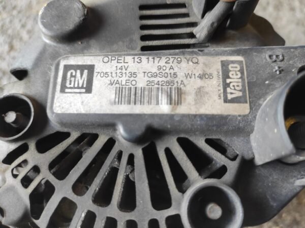 Alternador Opel Corsa C (Versión 2003) 1.3 cdti (16v) (69 cv) (F08) (W5L) - Imagen 4