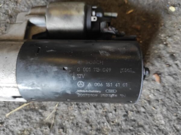 Motor de arranque Mercedes Benz CLK (A 209 Versión 2005) CLK 320 CDI (224 cv) - Imagen 3