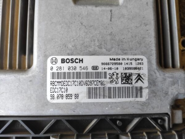 Centralita motor uce Peugeot 208 1.6 e-HDi (92 cv) FAP STT - Imagen 2