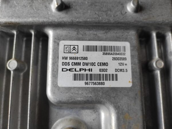 Centralita motor uce Citroen C4 I Grand Picasso (Fase II, 2010) 2.0 HDI (150 cv) - Imagen 2
