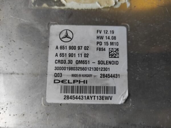 Centralita motor uce Mercedes Benz GLA (X156) GLA 200 CDI (136 cv) - Imagen 2