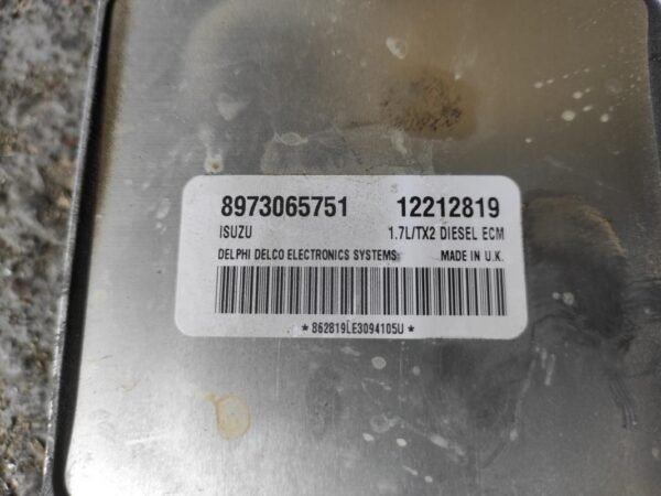 Centralita motor uce Opel Astra G Caravan 1.7 DTI 16V (75 cv) - Imagen 2