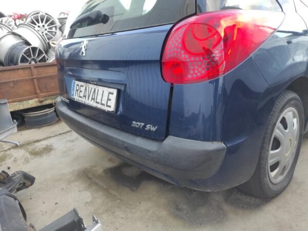 Paragolpe trasero Peugeot 207 SW 1.6 HDI (92 cv)