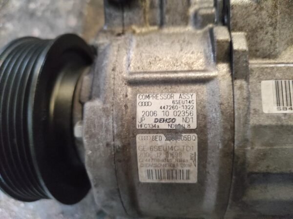 Compresor aire acondicionado Audi A4 Avant (B7 8E) 2.0 TDI (170 cv) - Imagen 4