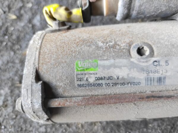 Motor de arranque Peugeot 407 1.6 HDi (109 cv) - Imagen 3