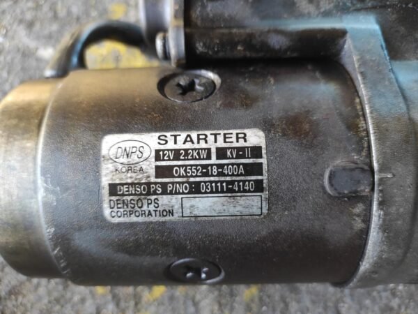 Motor de arranque Kia Carnival II 2.9 CRDI (144 cv) - Imagen 3