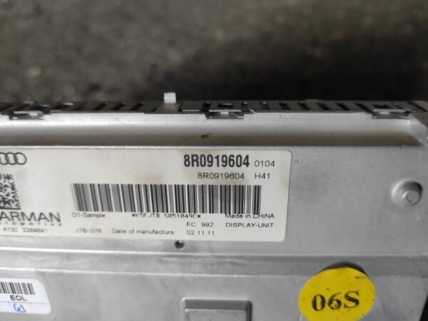 Pantalla multifunción Audi Q5 I 2.0 TDI (170 cv) quattro - Imagen 3