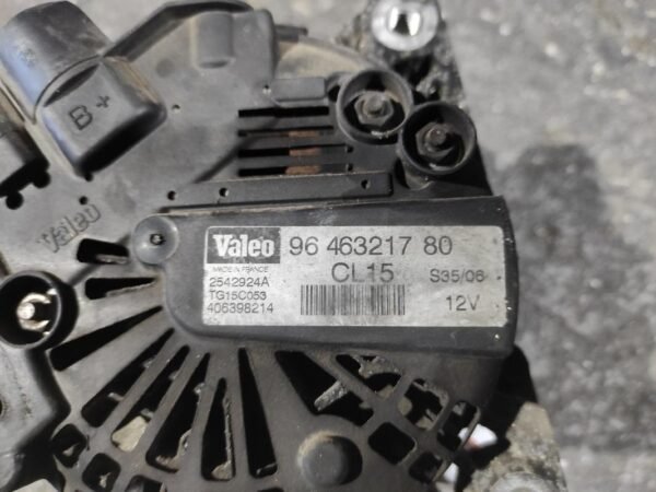Alternador Citroen C4 I Hatchback (Fase I, 2004) 1.6 HDi 16V (109 cv) FAP - Imagen 4