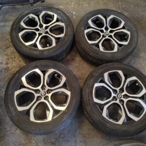 Llantas de 18 pulgadas Renault ARKANA I del 2021, 7Jx18 CH 5-35, con neumáticos KUMHO 215/55R18, 95H.