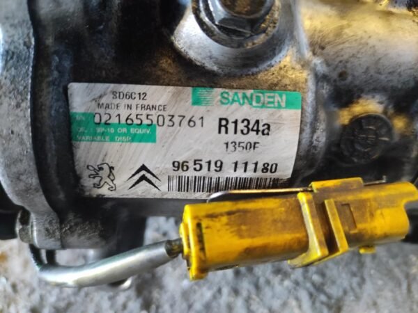 Compresor aire acondicionado Peugeot 307 CC 2.0 HDi 135 (136 cv) - Imagen 4