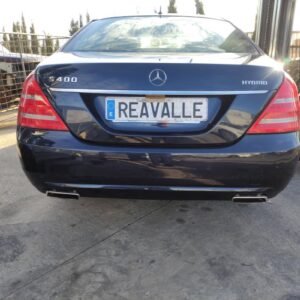 Paragolpe trasero Mercedes Benz Clase S (W221) S 400 (279 cv) Hybrid