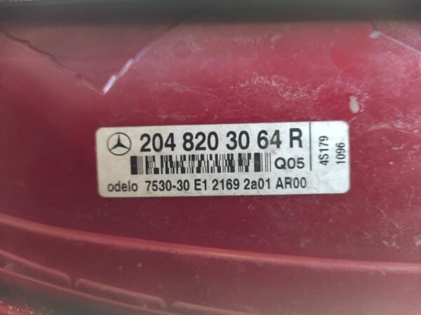 Piloto trasero derecho Mercedes Benz Clase C (W204) C 220 CDI (170 cv) - Imagen 3