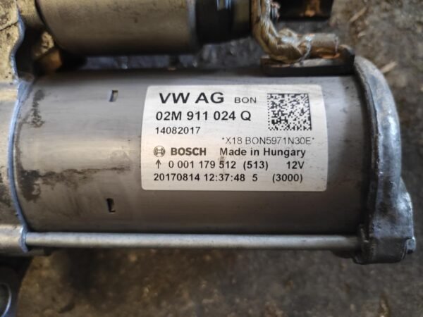 Motor de arranque Volkswagen Golf VII Variant (Versión 2016) 1.5 TSI (150cv) - Imagen 3