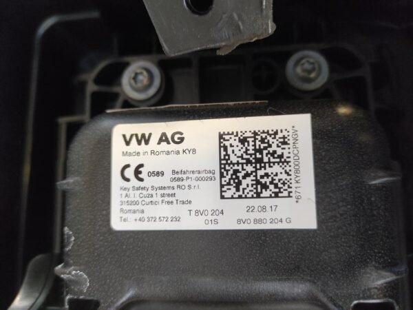 Kit airbag Volkswagen Golf VII Variant (Versión 2016) 1.5 TSI (150cv) - Imagen 7