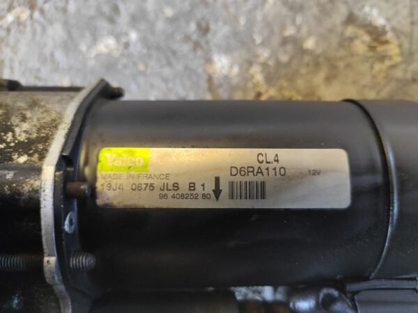 Motor de arranque Citroen C2 (Fase I, 2003) 1.4 HDi (68 cv) - Imagen 3