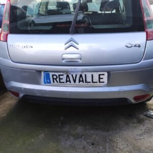 Paragolpe trasero Citroen C4 I Coupe (Fase I, 2004) 1.6 HDi 16V (90 cv) VTR