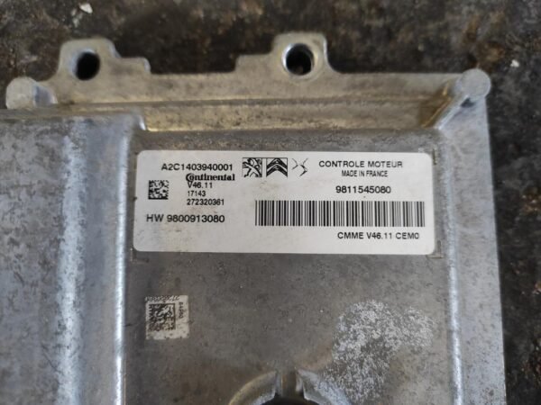 Centralita motor uce Peugeot 208 (Versión 2015) 1.2 PureTech (82 cv) - Imagen 2