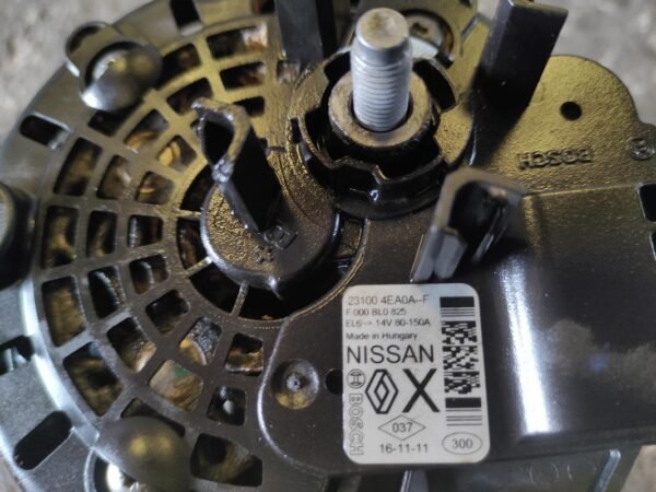 Alternador Nissan Qashqai II 1.5 dCi (110 cv) - Imagen 4
