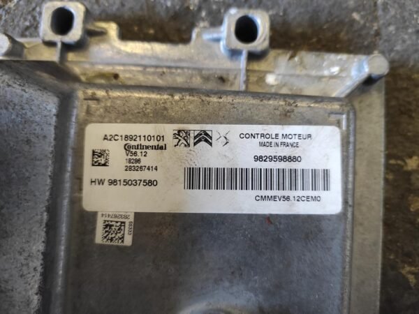 Centralita motor uce Citroen C3 III 1.2 PureTech (82 cv) - Imagen 2