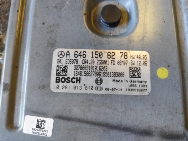 Centralita motor uce Mercedes Benz Sprinter 5-t Caja/Chasis (906) 515 CDI (906,153, 906,155, 906,253, 906,255) (150 cv) - Imagen 2