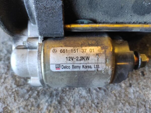 Motor de arranque Ssangyong Rodius I 2.7 Xid (165cv) - Imagen 3