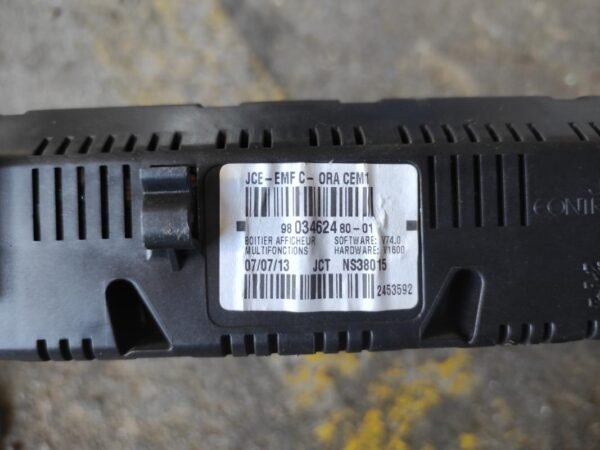 Pantalla multifunción Peugeot 407 SW 2.0 HDi (136 cv) - Imagen 3