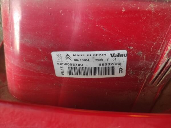 Piloto trasero derecho Citroen Xsara Picasso (N68) 1.6 HDI FAP (109 cv) - Imagen 3