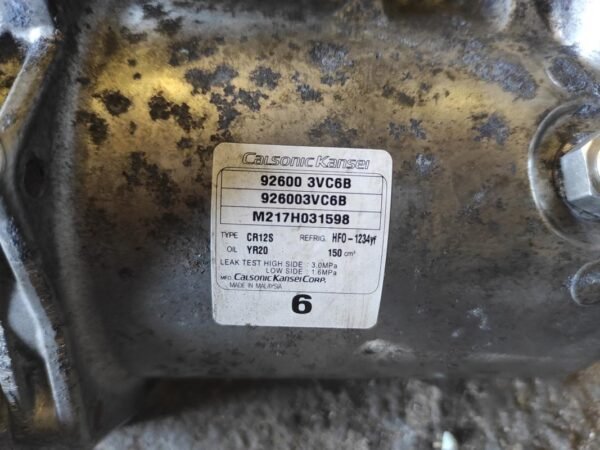 Compresor aire acondicionado Nissan Pulsar (C13) 1.5 dCi (110 cv) - Imagen 4