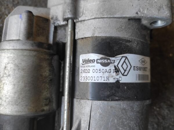 Motor de arranque Renault Megane III (version 2012) 1.2 TCe (116cv) - Imagen 3