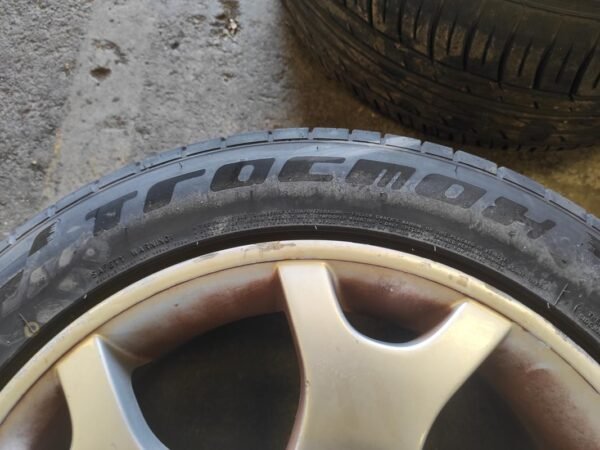 Llantas de 19 pulgadas BMW X5 (E53) (E-9Jx19EH2 IS48 delanteras) , con neumáticos delanteros 255/50R19 107W, año 2023, marca Comforser, (llantas traseras E-10Jx19EH2 IS45) neumáticos traseros 285/45R19 111Y año 2023, marca Tracmax. - Imagen 11