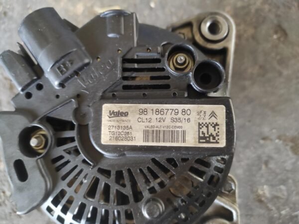 Alternador Peugeot 5008 I (Fase II, 2013) 1.2 PureTech (130 cv) - Imagen 4