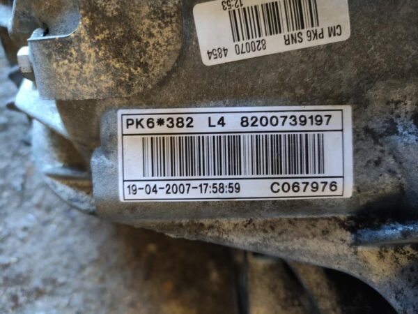 Caja cambios Renault Laguna II 1.9 dCi (BG1A, BG1V) (130 cv) - Imagen 4