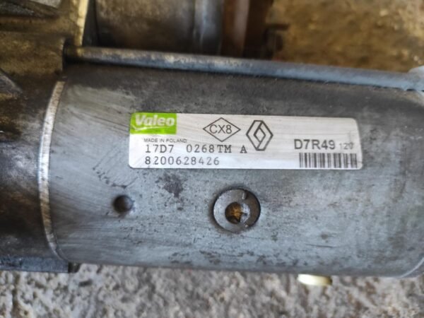 Motor de arranque Renault Laguna II 1.9 dCi (BG1A, BG1V) (130 cv) - Imagen 3