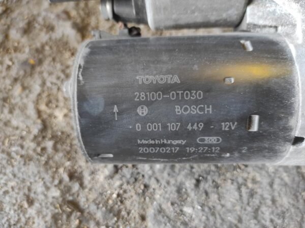 Motor de arranque Toyota Auris I 1.6i 16V VVT-i (124 cv) - Imagen 3