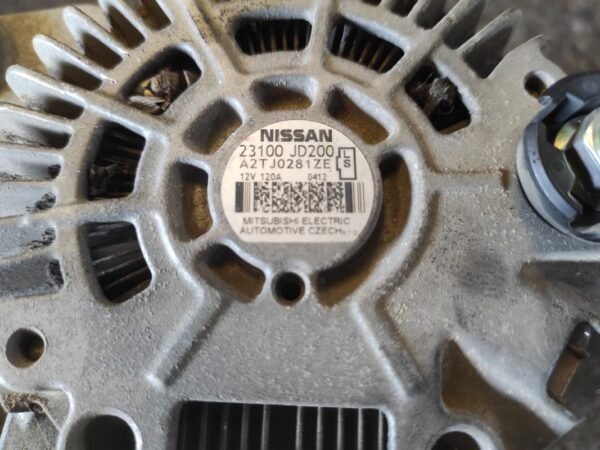 Alternador Nissan Qashqai+2 2.0i (141 cv) - Imagen 4