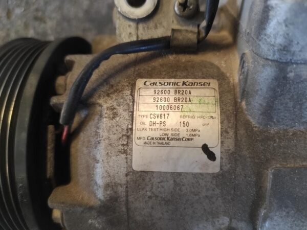 Compresor aire acondicionado Nissan Qashqai+2 2.0i (141 cv) - Imagen 4