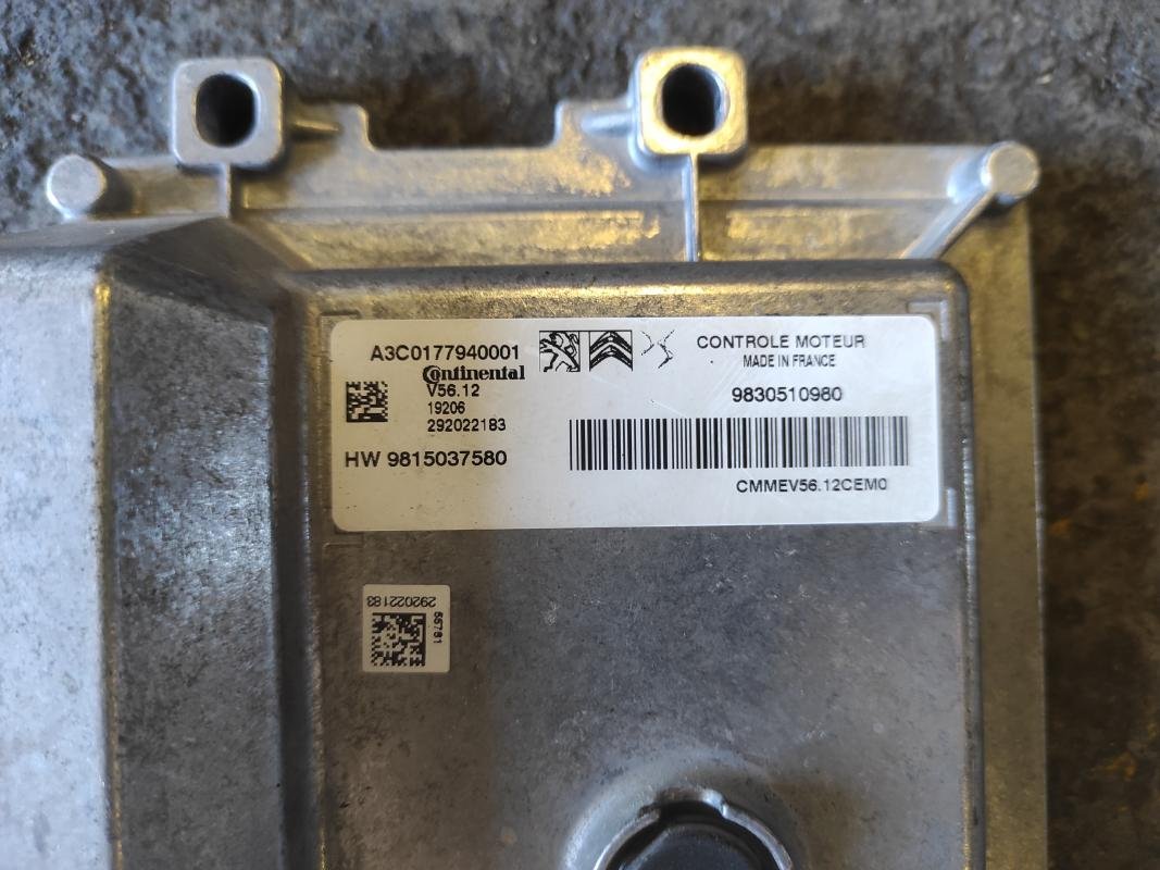 Centralita motor uce Citroen C3 III 1.2 PureTech (82 cv) - Imagen 2