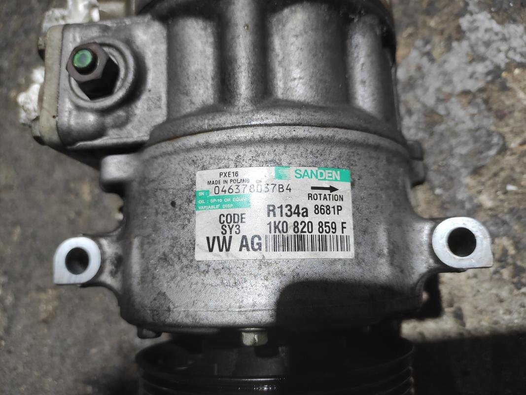 Compresor aire acondicionado Volkswagen Touran I (Versión 2006) 2.0 TDI (140 cv) - Imagen 4