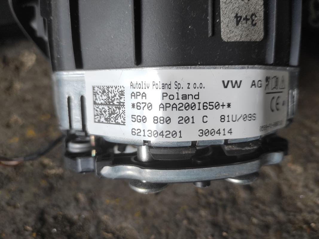 Kit airbag Volkswagen Golf VII Sportsvan 1.6 TDI (110 cv) BMT DSG - Imagen 4