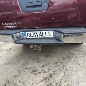 Paragolpe trasero Nissan Navara III (D40) 2.5 dCi Double Cab (174 cv) 4WD