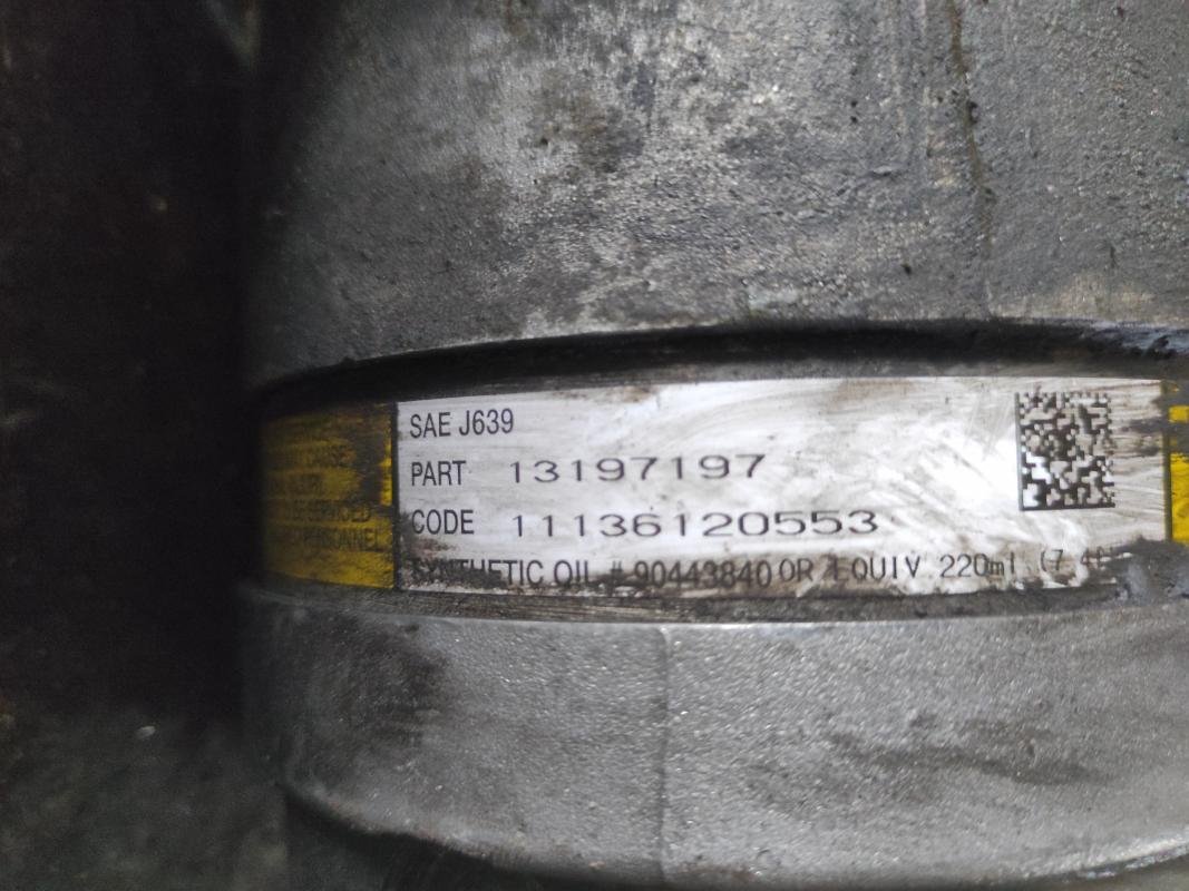 Compresor aire acondicionado Opel Vectra C (Versión 2005) 1.9 CDTI (120cv) - Imagen 4