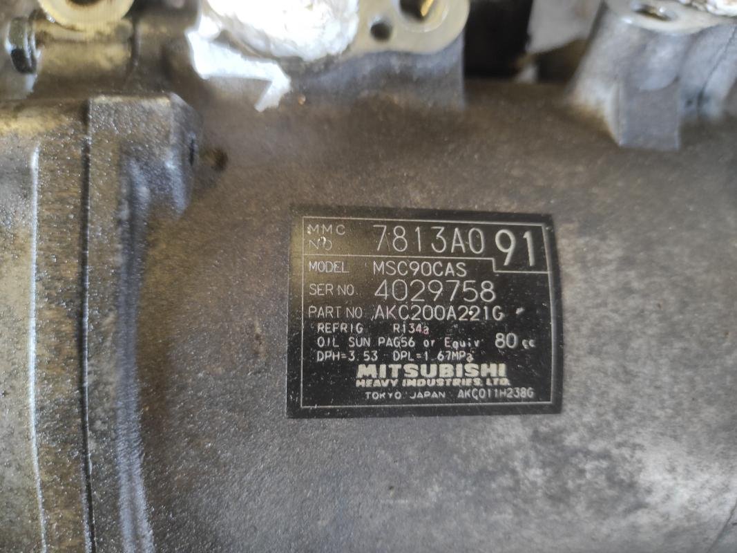 Compresor aire acondicionado Citroen C-Crosser 2.2 HDi (156 cv) - Imagen 4